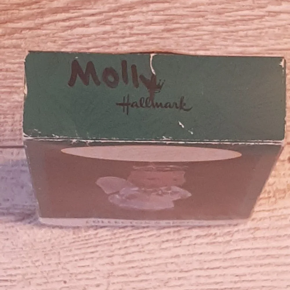 93 Mini Natures Angels Cat Ornament Hallmark Miniature Kitten #4 in Series Boxed